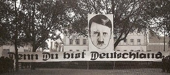 NSDAP-Transparent 1935: 'Denn Du bist Deutschland'
